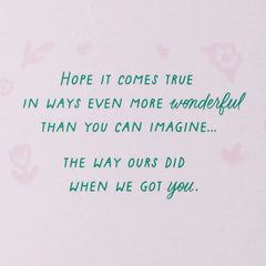 Wish Come True Birthday Card for Granddaughter