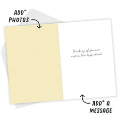 Modern Sunrise and Wheat Custom Sympathy Card