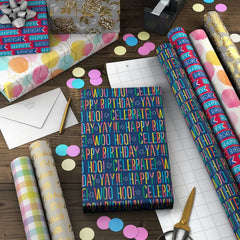 All-Occasion 6-Pack Wrapping Paper Assortment, 180 sq. ft.