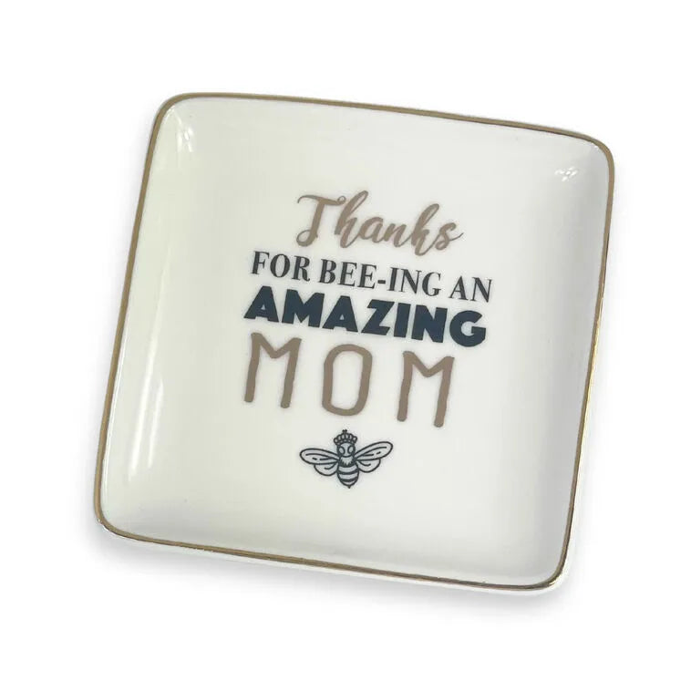History & Heraldry Amazing Mom Trinket Dish, 3.5"