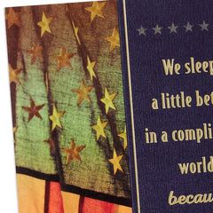 I Hope You'll Stay Safe Military Appreciation Card