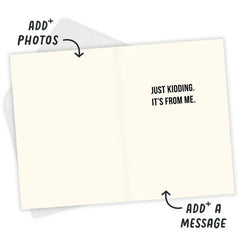 From the Good One Funny Birthday Photo Card