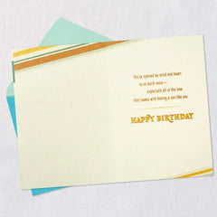 So Impressed By You Birthday Card for Son