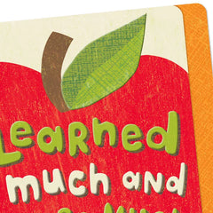 You're An Awesome Teacher Thank You Card From Kids