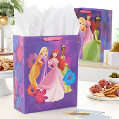 Disney Princess Pretty Purple and Floral 2-Pack Assorted Gift Bags