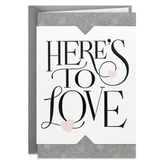 You Share a Love That's Strong and Real Anniversary Card
