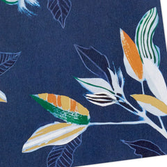 Navy Tropical Leaves Blank Notes, Pack of 10