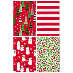 Assorted 12-Pack Designed Christmas Shirt Boxes