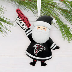 NFL Atlanta Falcons Santa Fan Hallmark Ornament