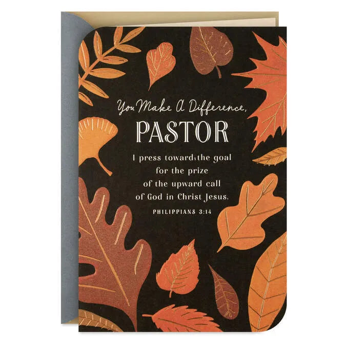 So Deeply Grateful for You Clergy Appreciation Card for Pastor