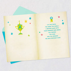 Awesome and Incredible Birthday Card for Granddaughter