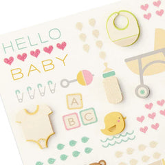 So Much Love and Cuteness New Baby Card