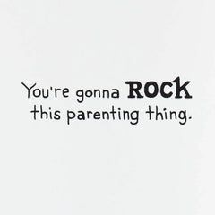 You're Gonna Rock This New Baby Card