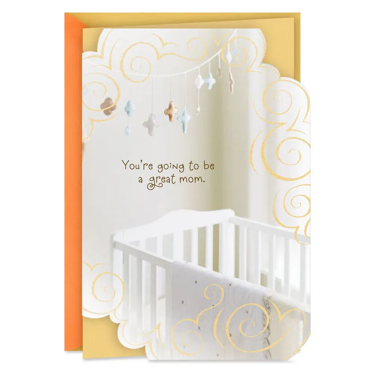 You're Going to Be a Great Mom Pregnancy Congratulations Card