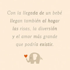 The Greatest Love Spanish-Language New Baby Card