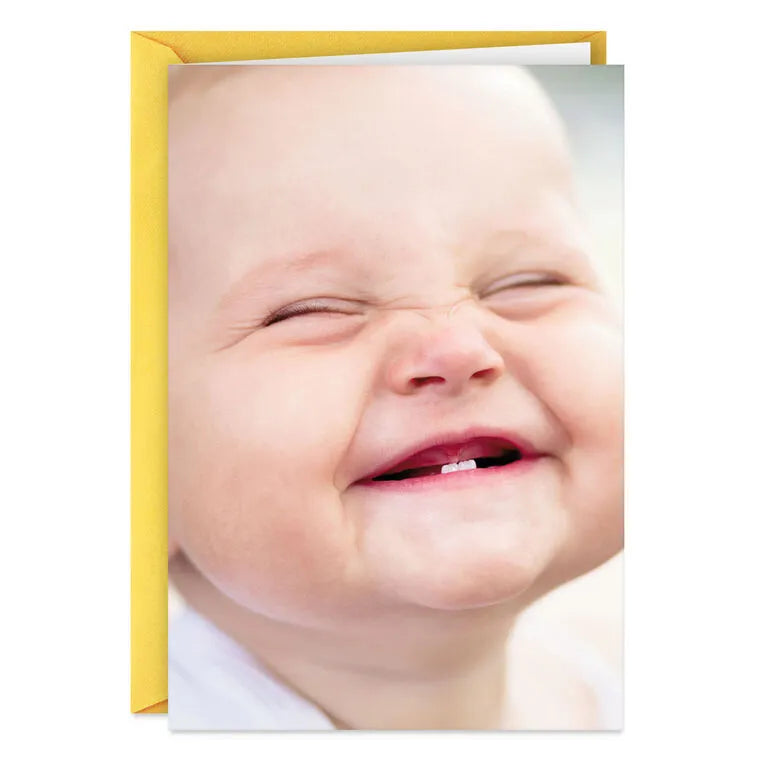 A Little Smile Funny Encouragement Card