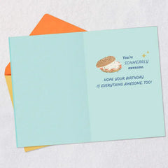 You're Schmearly Awesome Birthday Card