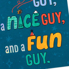 A Day That's Happy By the Ton Birthday Card for Godfather