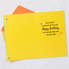 Built-In Friends From Day One Birthday Card for Cousin