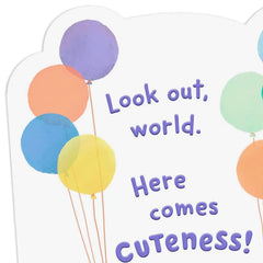 So Much Love Headed Your Way New Baby Boy Card