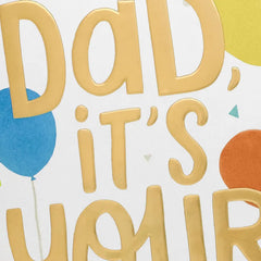 The Nicest, Coolest, Most Loved Dad Pop-Up Birthday Card for Dad