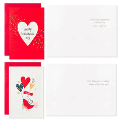 Balloons and Pets Assorted Valentine's Day Cards, Pack of 36