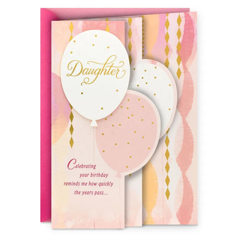 Raising You Was One of My Biggest Joys Birthday Card for Daughter