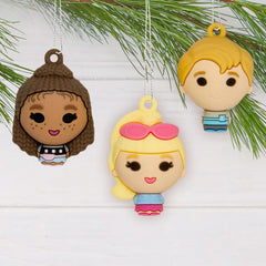 Mini Barbie™ Shatterproof Hallmark Ornaments, Set of 6