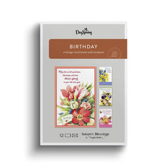Marjolein Bastin Assorted Religious Birthday Cards, Box of 12