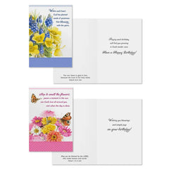 Marjolein Bastin Assorted Religious Birthday Cards, Box of 12