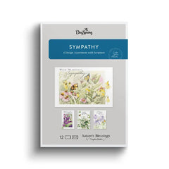 Marjolein Bastin Nature's Blessings Assorted Religious Sympathy Cards, Box of 12