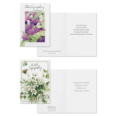 Marjolein Bastin Nature's Blessings Assorted Religious Sympathy Cards, Box of 12