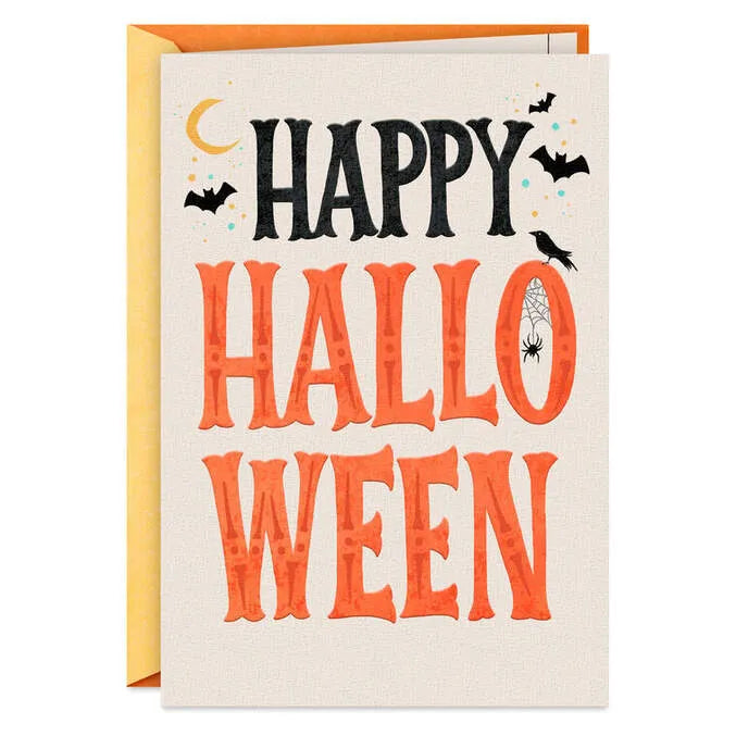 Frights and Delights Halloween Card