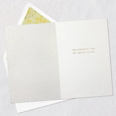 You Deserve a Day as Vibrant as You Mother's Day Card