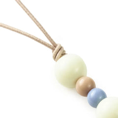 The Lord Is My Shepherd Wooden Cross on Beaded Cord