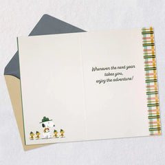 Peanuts® Beagle Scouts Snoopy Happy Camper Birthday Card