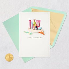 Have a Flawless Day Blank Birthday Card
