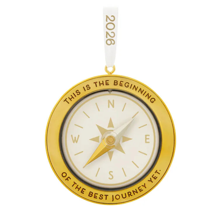 The Best Journey 2026 Metal Ornament