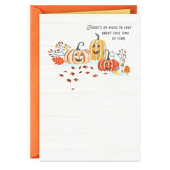 Best Parts of the Season Halloween Card