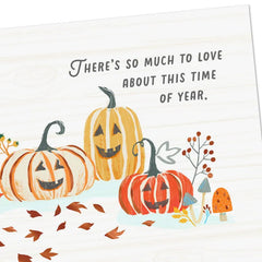 Best Parts of the Season Halloween Card