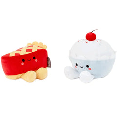 Better Together Cherry Pie and Ice Cream Magnetic Plush Pair, 5"