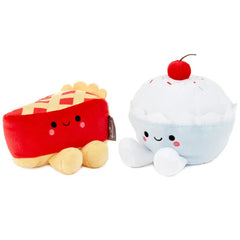Better Together Cherry Pie and Ice Cream Magnetic Plush Pair, 5"