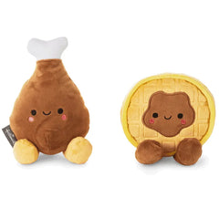 Better Together Chicken and Waffle Magnetic Plush, 6.75"