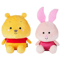 Large Better Together Disney Winnie the Pooh and Piglet Magnetic Plush Pair, 11"