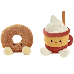 Better Together Doughnut and Latte Magnetic Plush, 7"