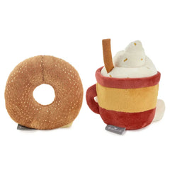 Better Together Doughnut and Latte Magnetic Plush, 7"