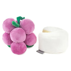 Better Together Grapes and Cheese Magnetic Plush, 5.75"