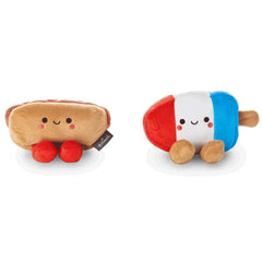 Better Together Hot Dog and Freeze Pop Magnetic Plush Pair, 3.5"