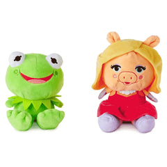 Better Together Muppets Kermit and Miss Piggy Magnetic Plush Pair