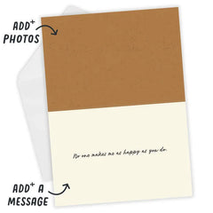 Better Together Custom Love Card